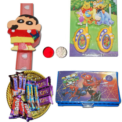 "Kids Rakhi Hamper - code KRH11 - Click here to View more details about this Product